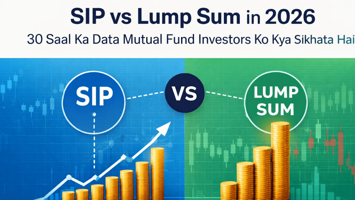 SIP vs lump sum 2026 mutual fund investment comparison